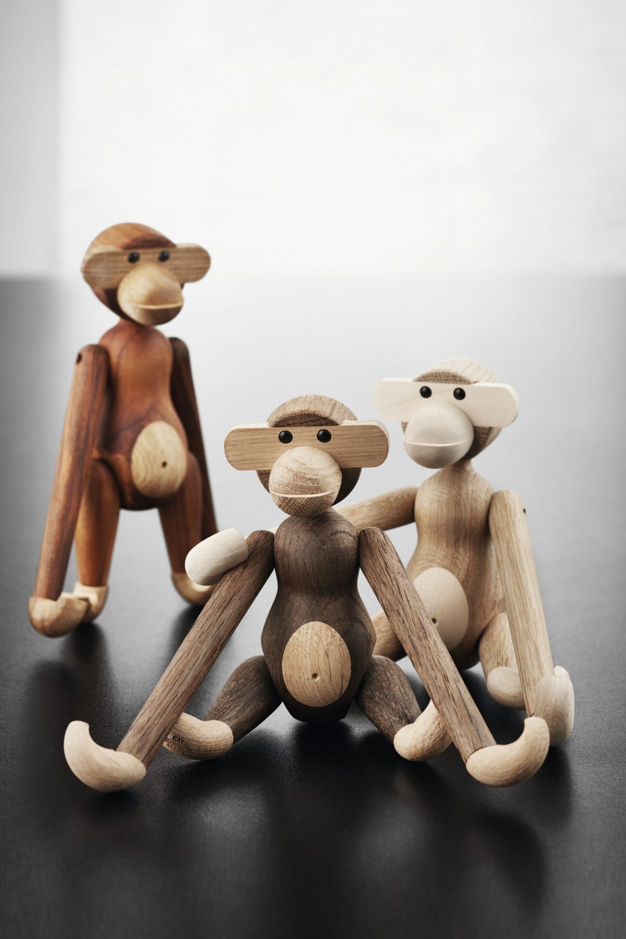 モンキー S スモークドオーク Monkey Small Kay Bojesen Denmark